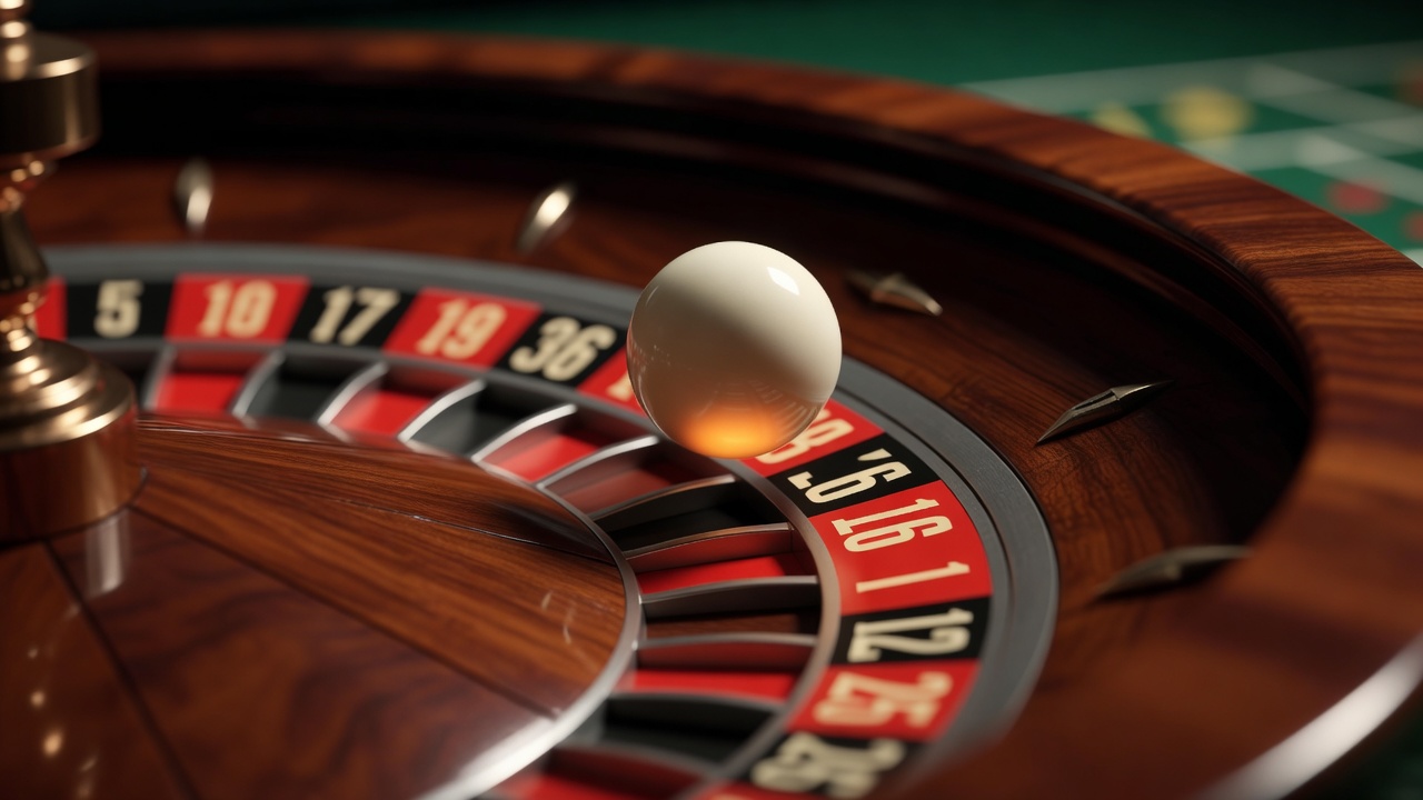 The Roulette Ball - online casino live dealer roulette